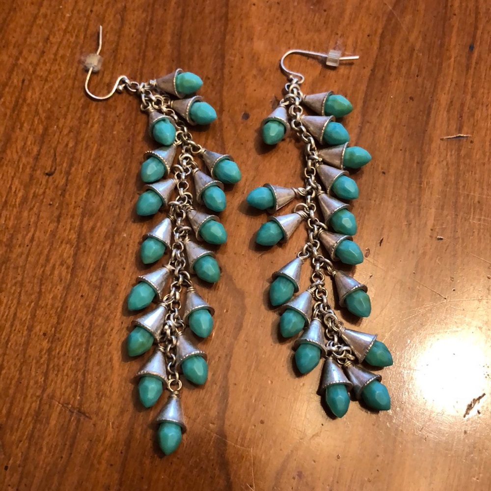 Jessica Simpson Garden Party Linear Earrings